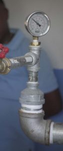 water pressure guage