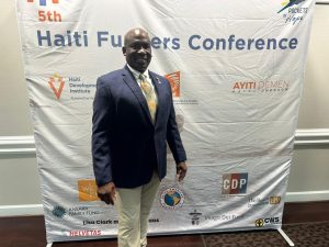 Fritz Pierre-Louis attends the 5th annual Haiti Funders Conference